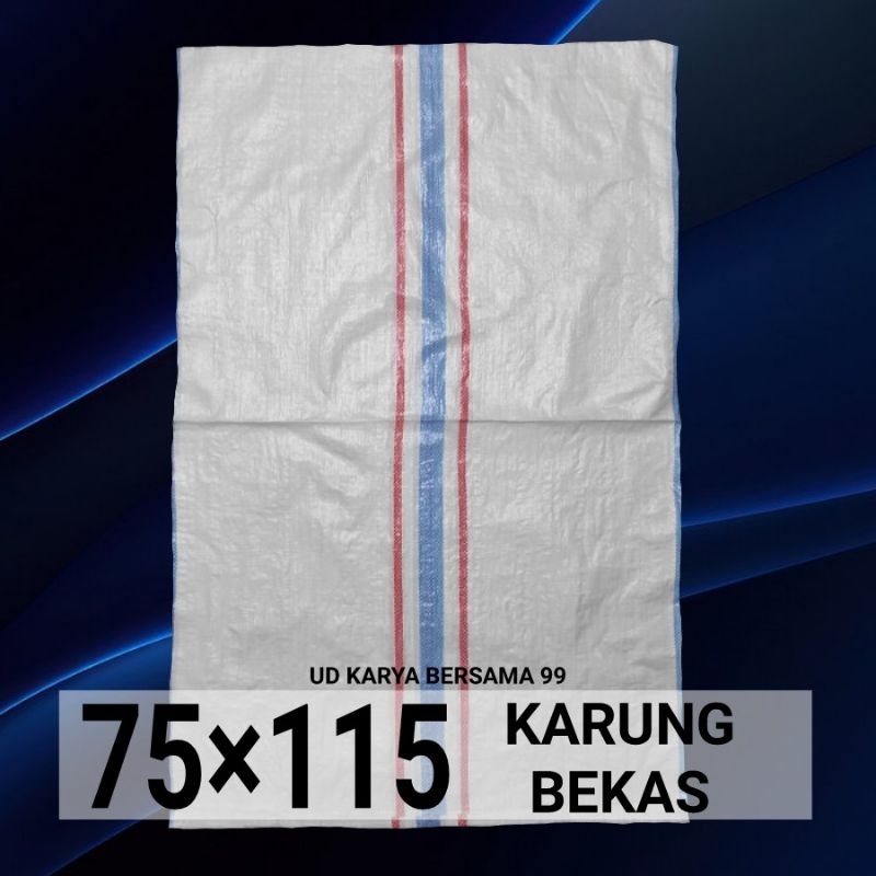 karung plastik bekas ukuran 75×115 original 100%