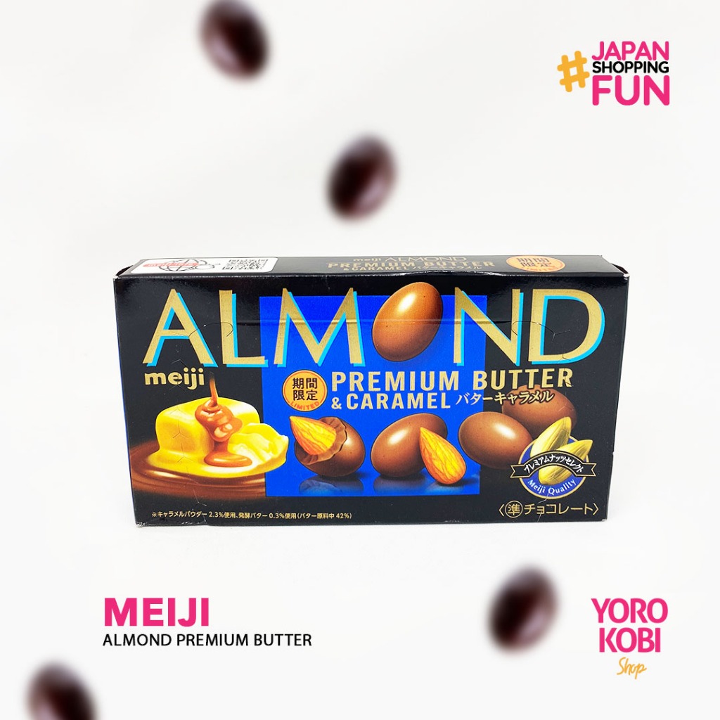 

Meiji Almond Premium Butter & Caramel - Coklat Original Jepang