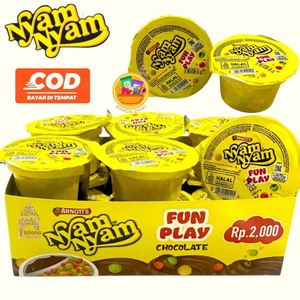 

NYAM NYAAM FUN PLAY CHOCOLATE 1 PAC 12 PCS