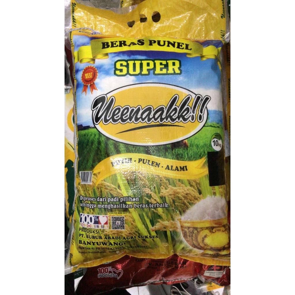 

BERAS SUPER UEENAK KEMASAN 5KG