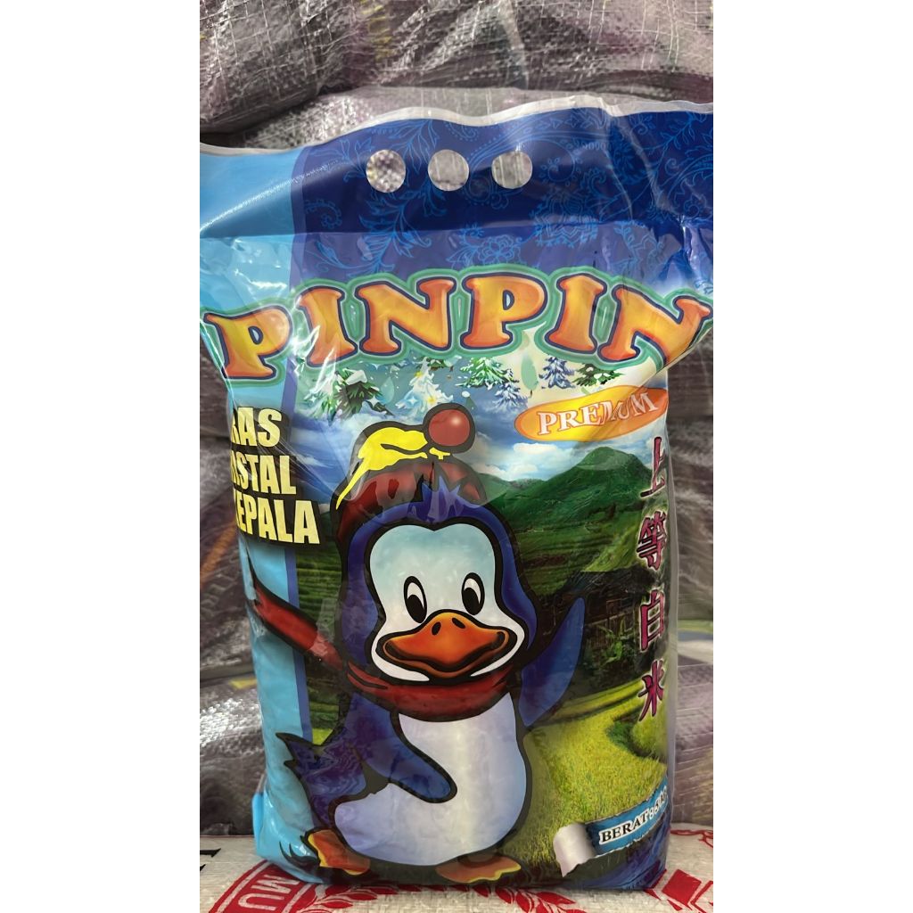 

BERAS PINPIN KEMASAN 5 Kg