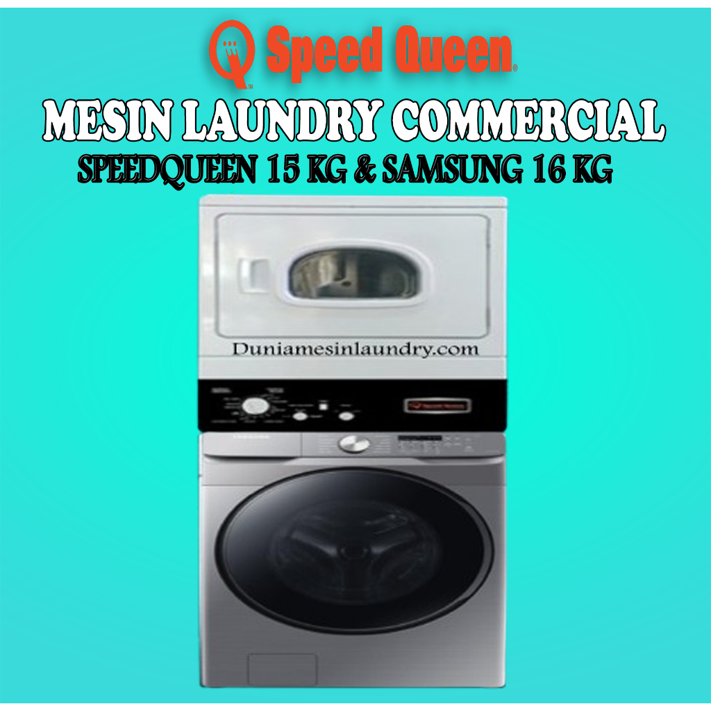 Jual Washer Samsung Kapsitas 16 Kg Dryer Speedqueen Commercial Laundry