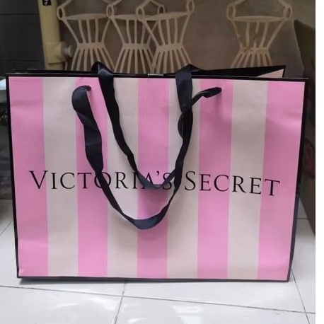 

victoria secret paper bag goodie bag tas kado shopping bag