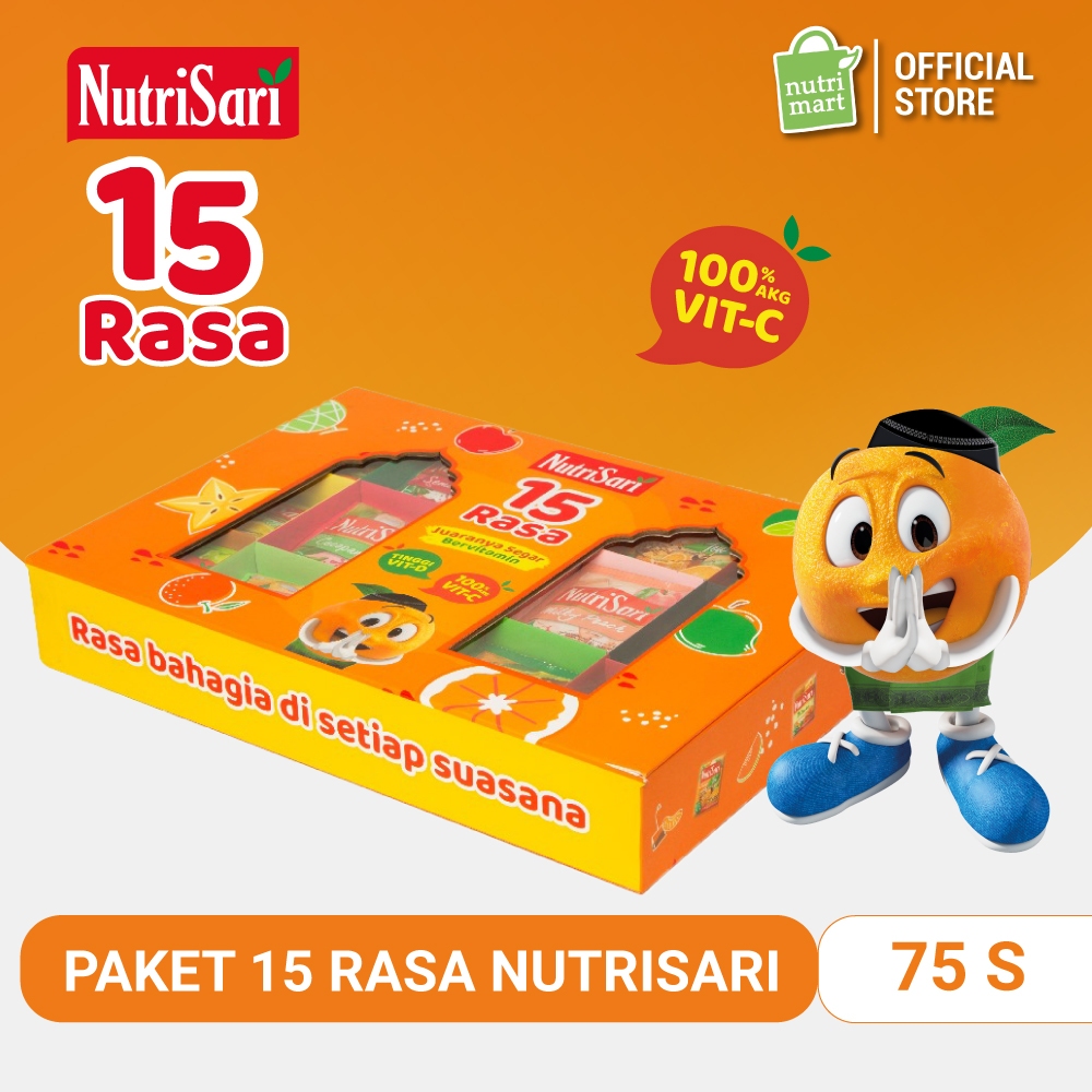 

Parsel NutriSari 2025 - 15 Rasa - Hampers Nutrisari Hadiah