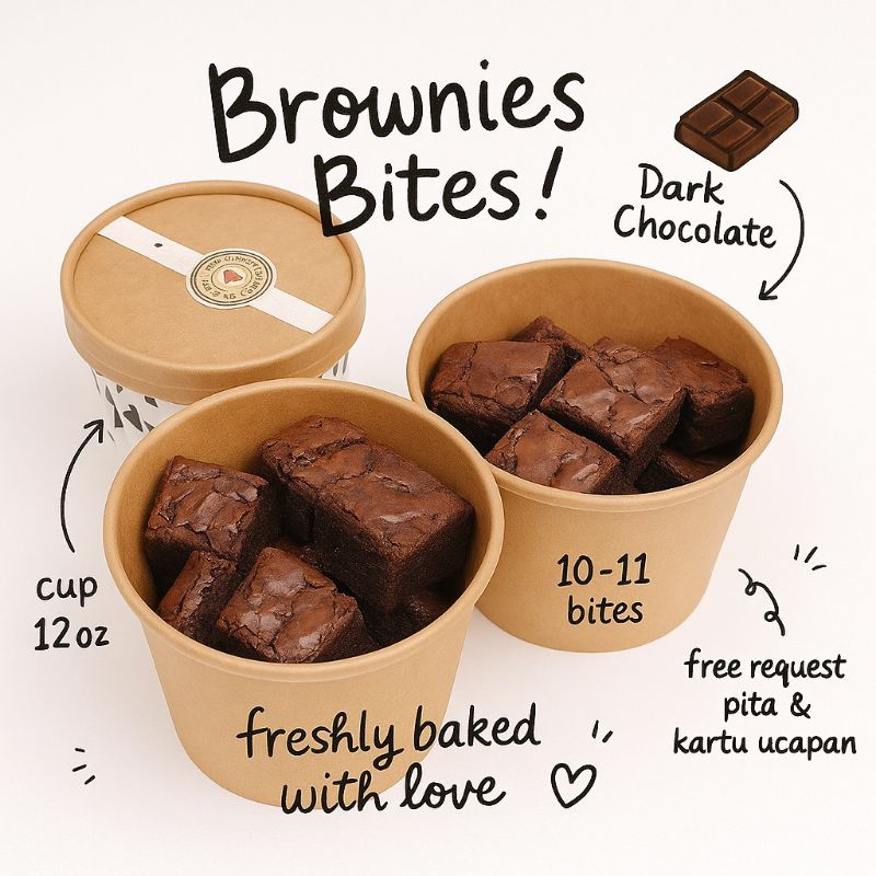 

BROWNIES/FUDGY BROWNIES/BROWNIES BITES |WAJIB BACA DESKRIPSI