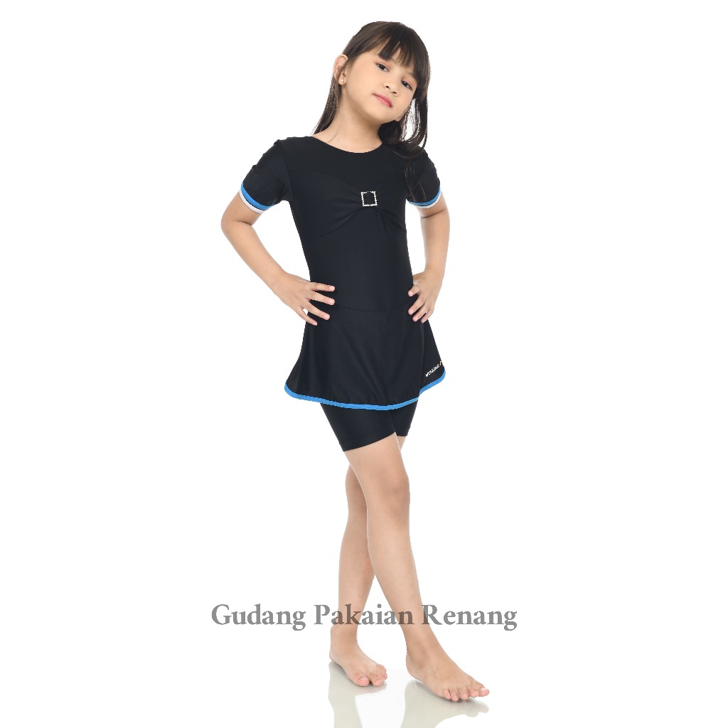 Baju Renang Anak Perempuan 5-14 Tahun Baju Renang Rok Anak Remaja
