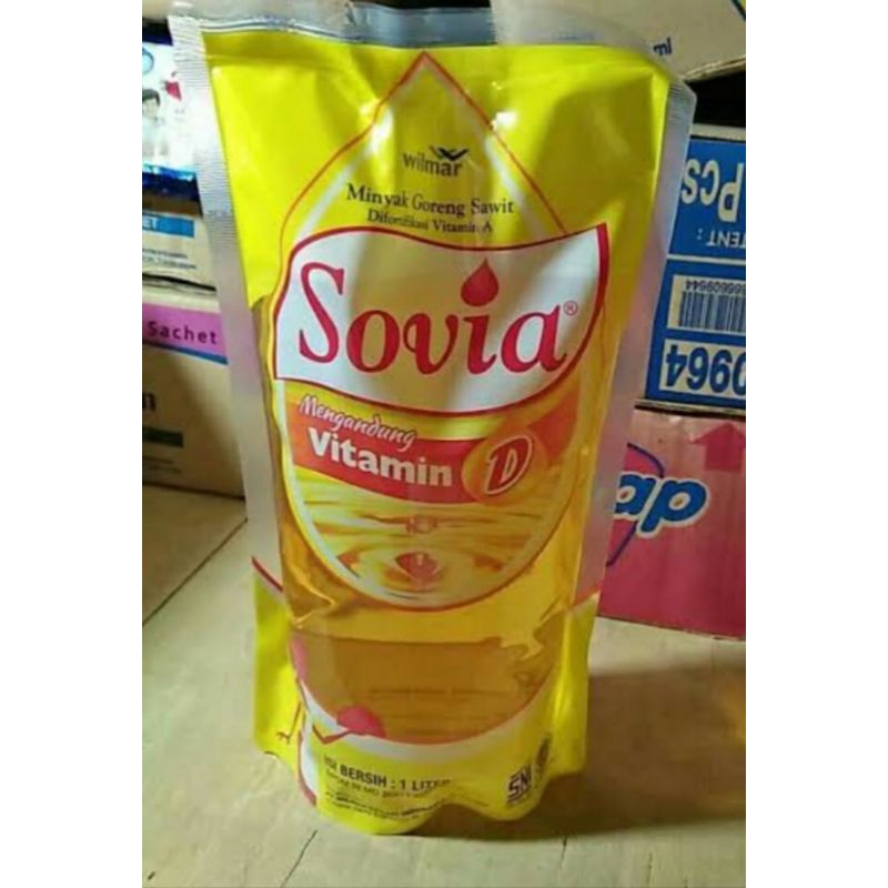 

minyak goreng Sovia 1L