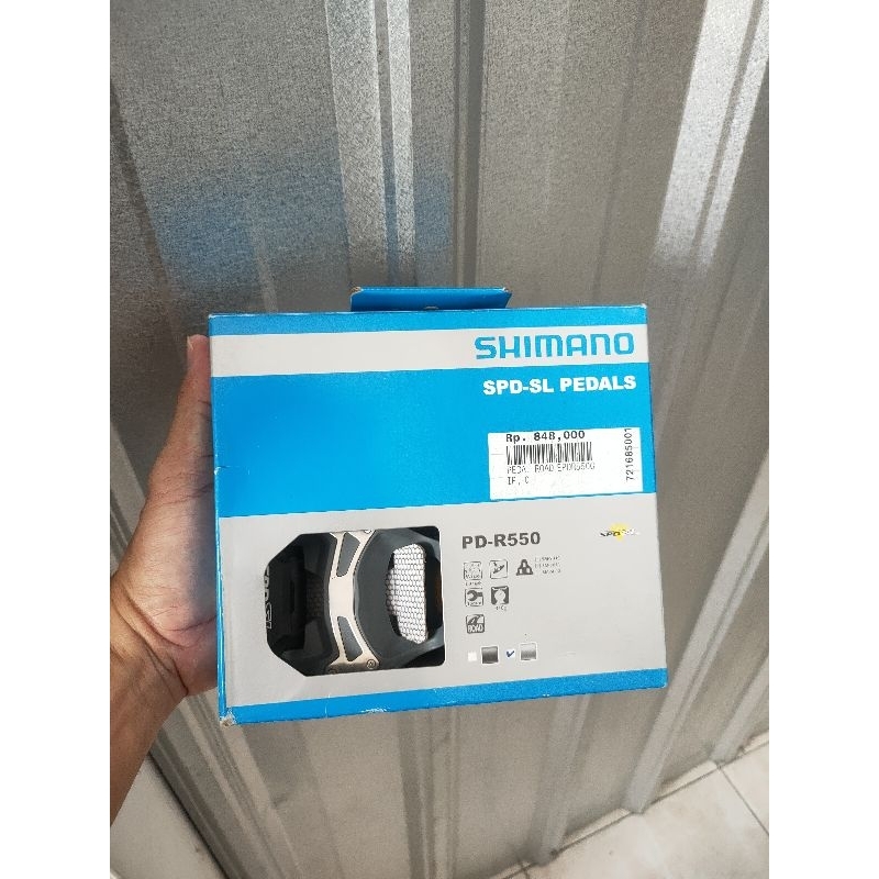 Pedal Cleat Shimano Pedal Sepeda Clipless EPD-R550 Pedal Cleat Roadbike