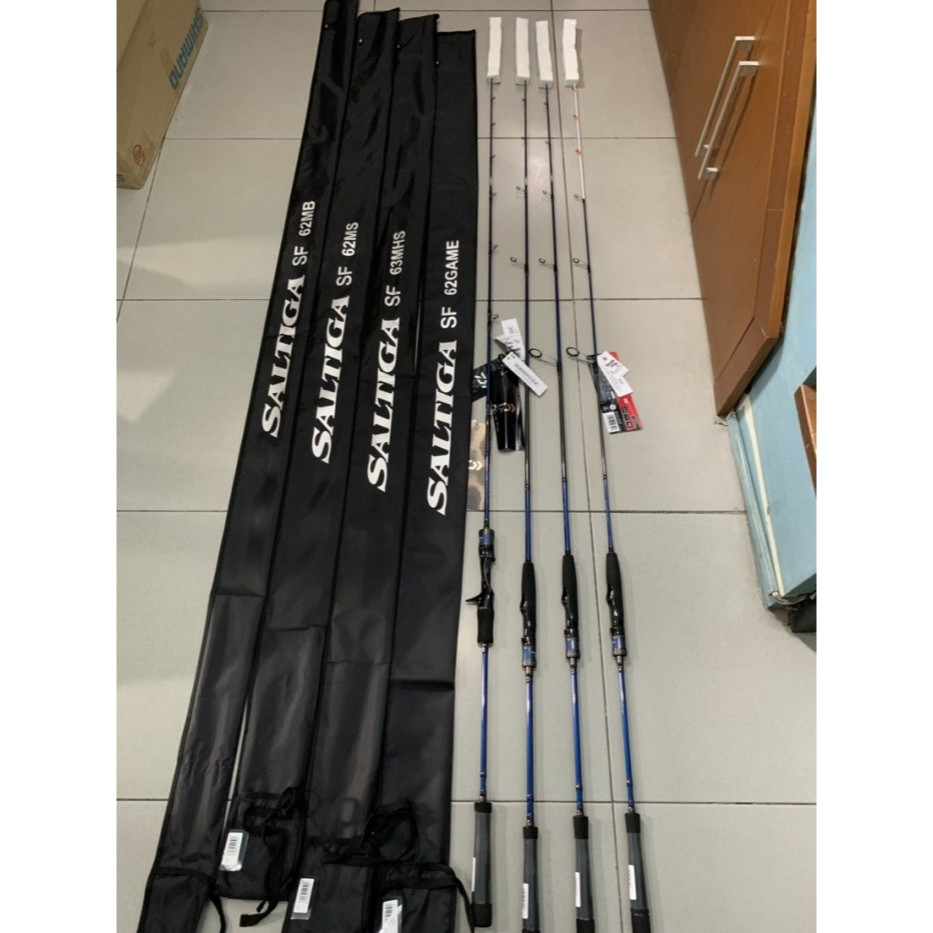 Joran Pancing Slow Fall Jig Rod Daiwa Saltiga SF - 62MS-SD