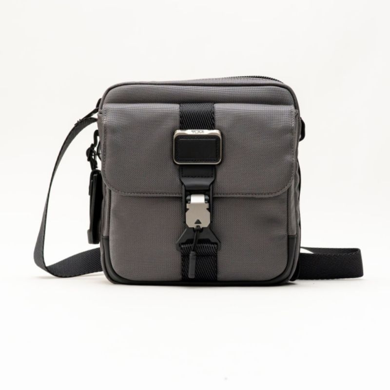 Tumi Alpha Bravo Junior Messenger Bag Charcoal