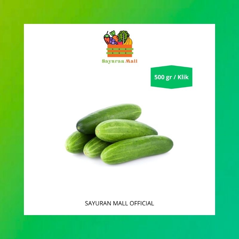 

500gr Timun / Mentimun | Sayur Online | SAYURANMALL