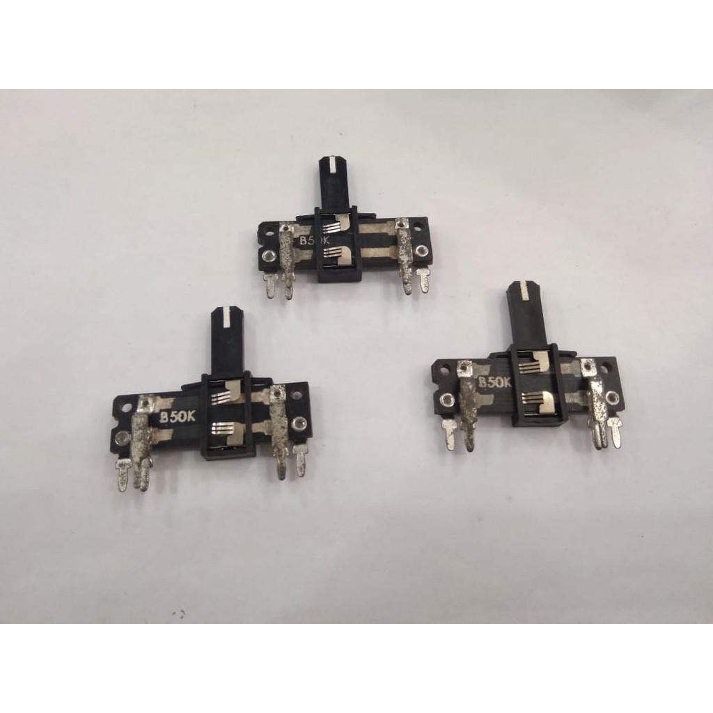 POTENSIO GESER B 100  K  2 x 1 pin 4 cm