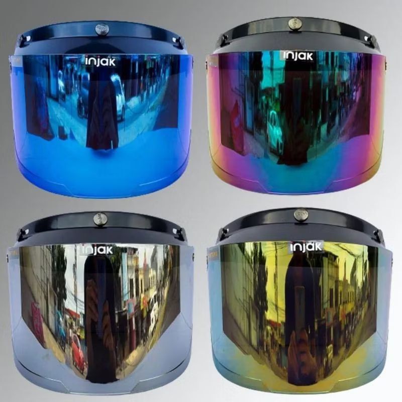 KACA DATAR BOGO KACA FLAT BOGO INJAK ORIGINAL KACA HELM BOGO RETRO