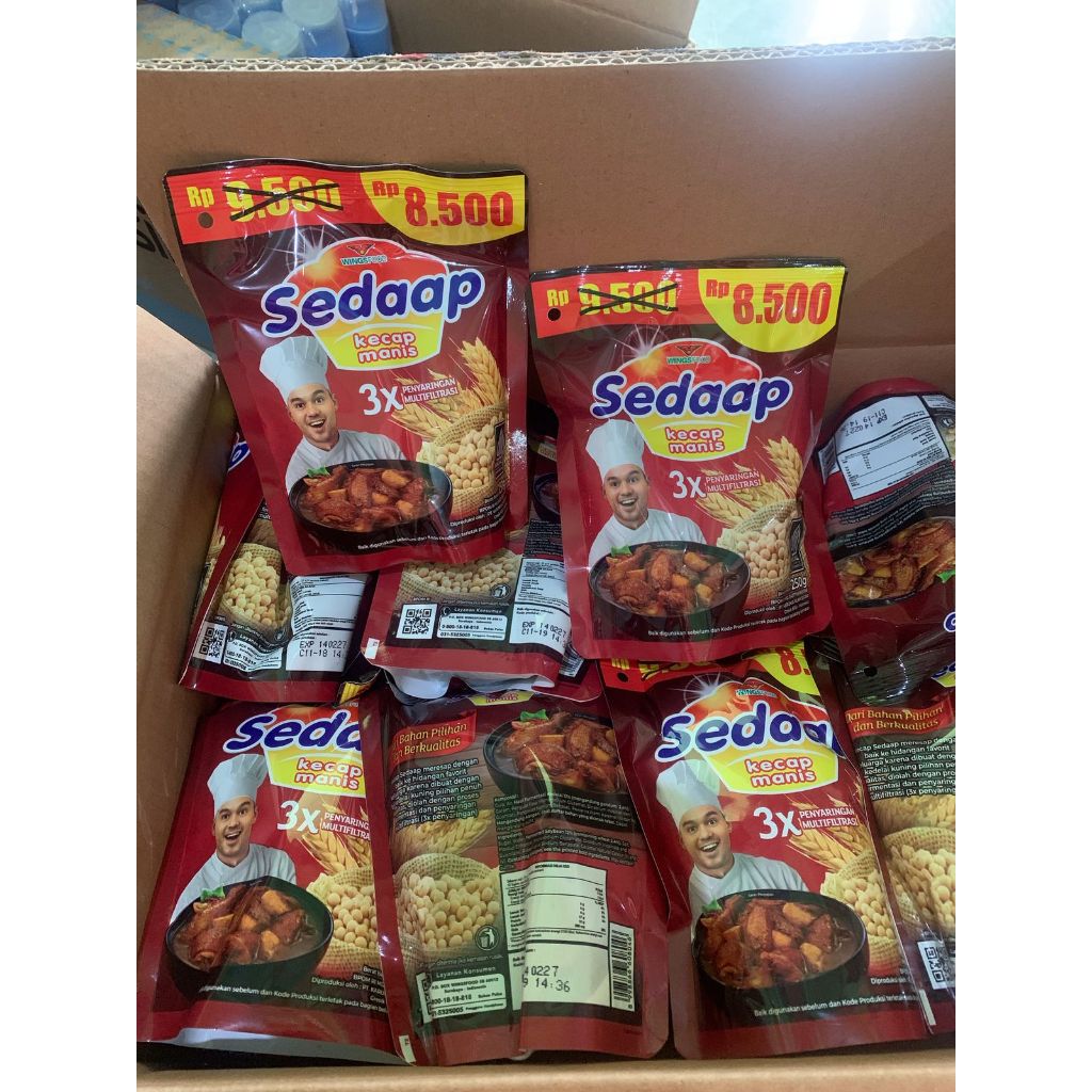 

Kecap Manis Sedap 250gr Kemasan Ekonomis