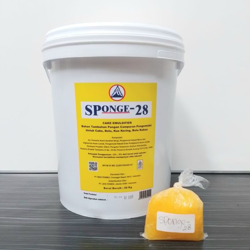 

Pelembut Kue Sponge 28 Repack | 500gr | 250gr | [ Original ]