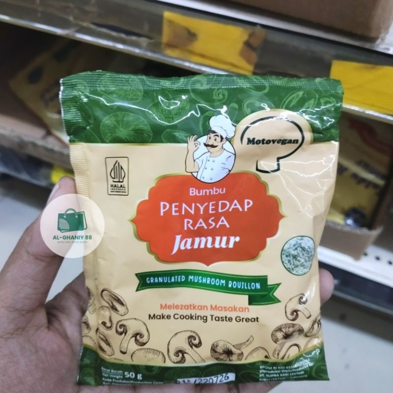 

Kaldu Jamur Motovegan 50gr