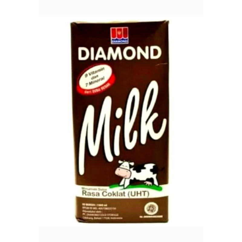 

Susu Diamond Milk UHT Cokelat 1 Liter