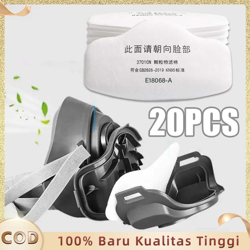 Filter Masker Aktif Karbon Untuk Pengecatan Pekerjaan Kayu Anti Debu Percikan