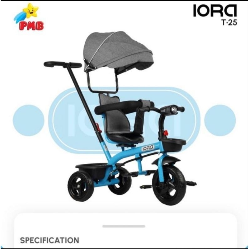 Sepeda Anak Roda 3 Iora T25