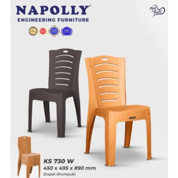 Kursi Rotan Plastik Napoli