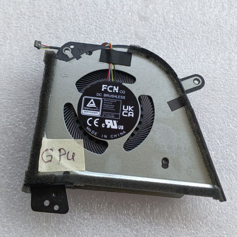 KIPAS FAN ASUS ROG GA503 GA503R GA503RW GU603 G15 12V ZHEPYRUS M16  GPU