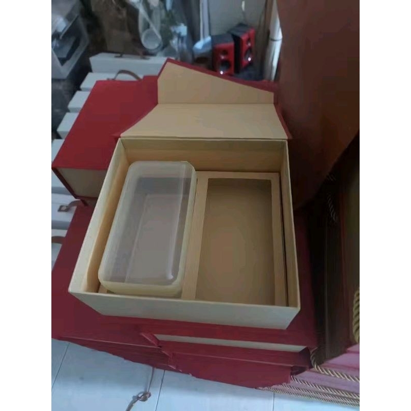 

box kertas kue hartop isi2 model dasi miring