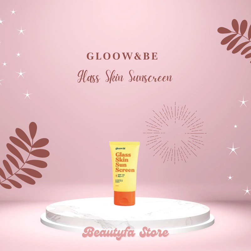 Gloow&be Glass Skin Sunscreen