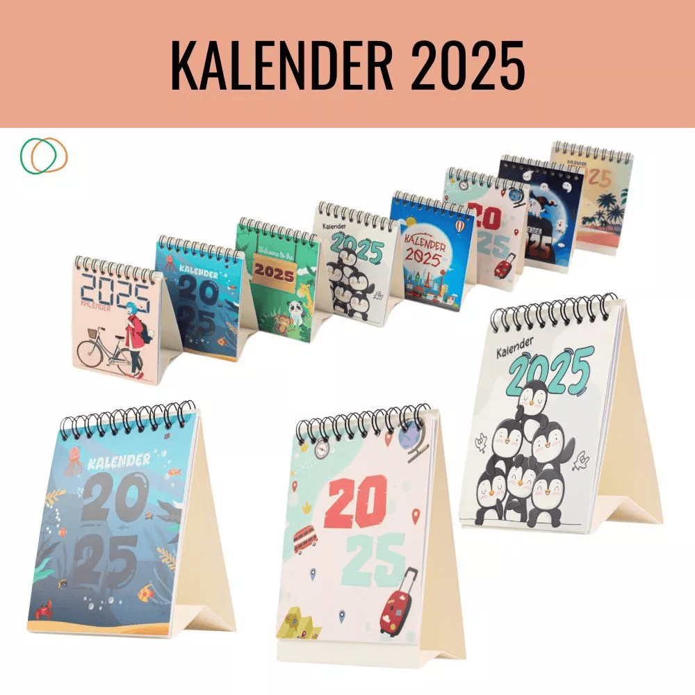 

KALENDER 2025 AESTETIC / KALENDER MINI STAND 2025 / KALENDER MINI 2025 / KALENDER 2025 by.TOOKE