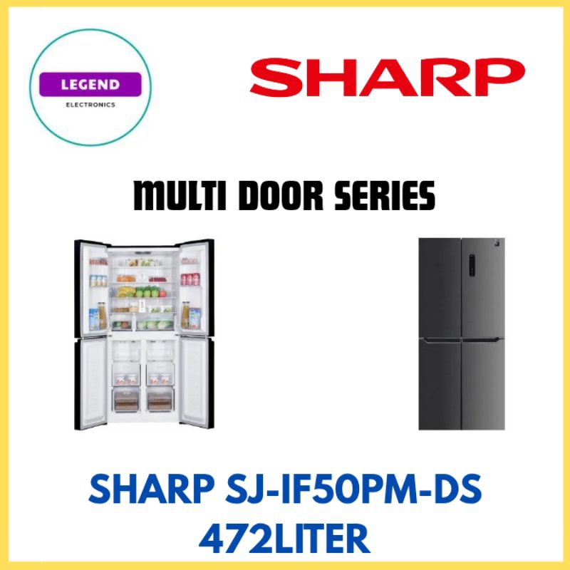 SHARP SJ-IF50PM-DS 472LITER
