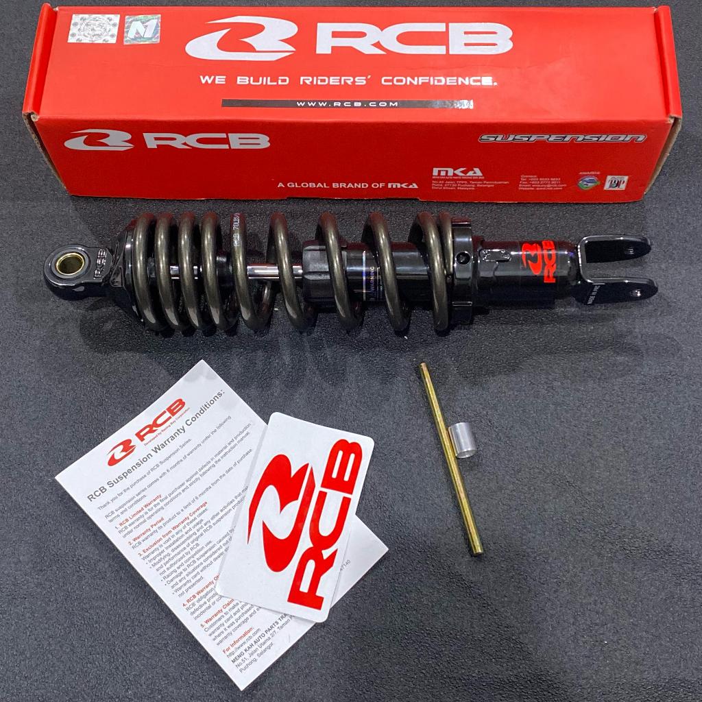 SHOCKBREAKER RCB TITANIUM SHOCK BELAKANG 305MM MATIC MIO,MIO J,MIO M3,MIO SPORTY,MIO SMILE,XEON,SOUL