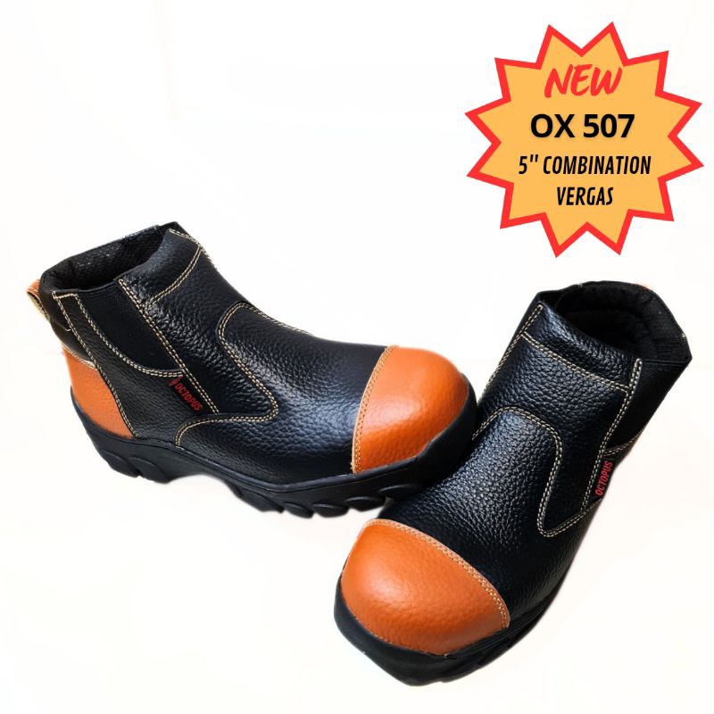 SEPATU SAFETY SHOES OCTOPUS OX 507