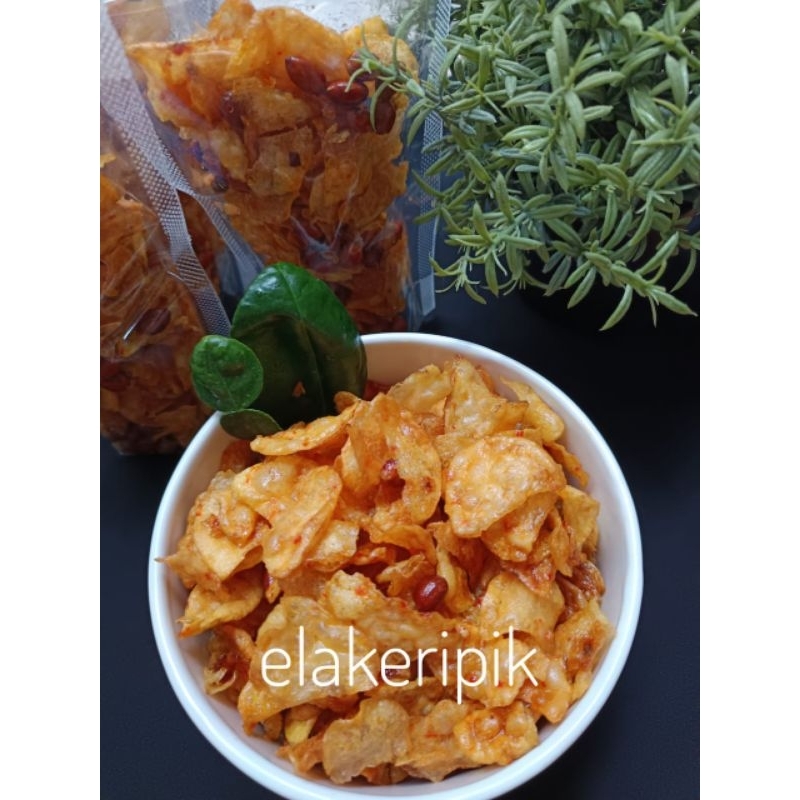 

keripik kentang pedas manis