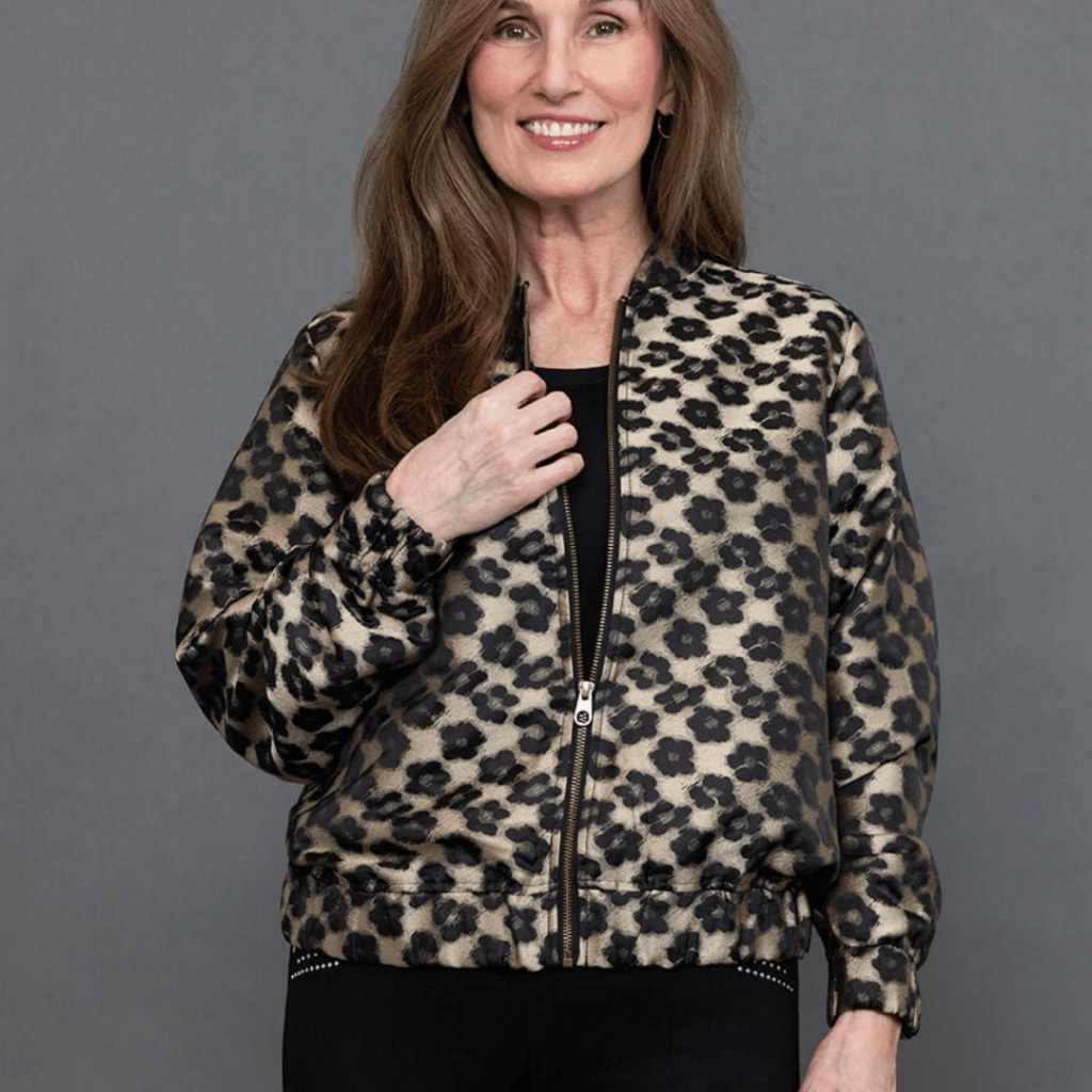 Printed Bomber Jacket