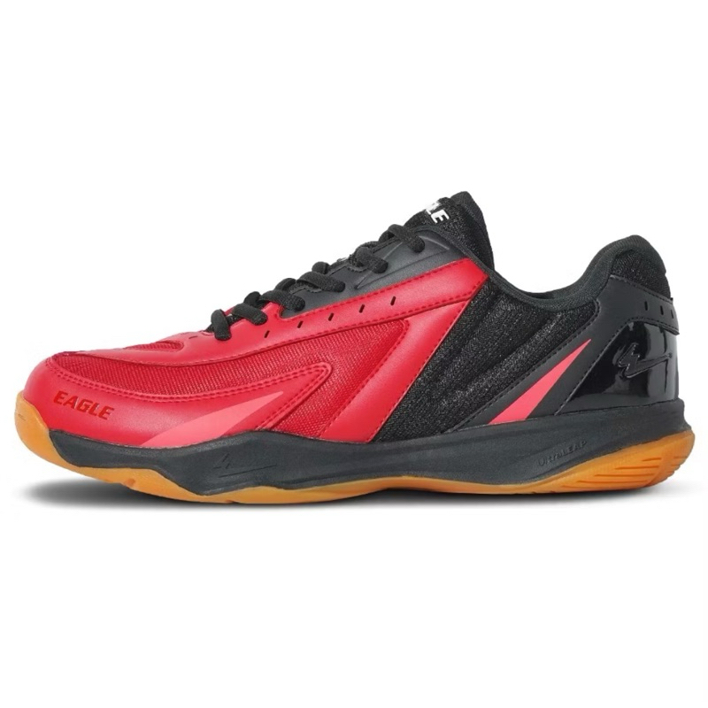 SEPATU BADMINTON EAGLE RAIZEN ORIGINAL - Merah/Hitam