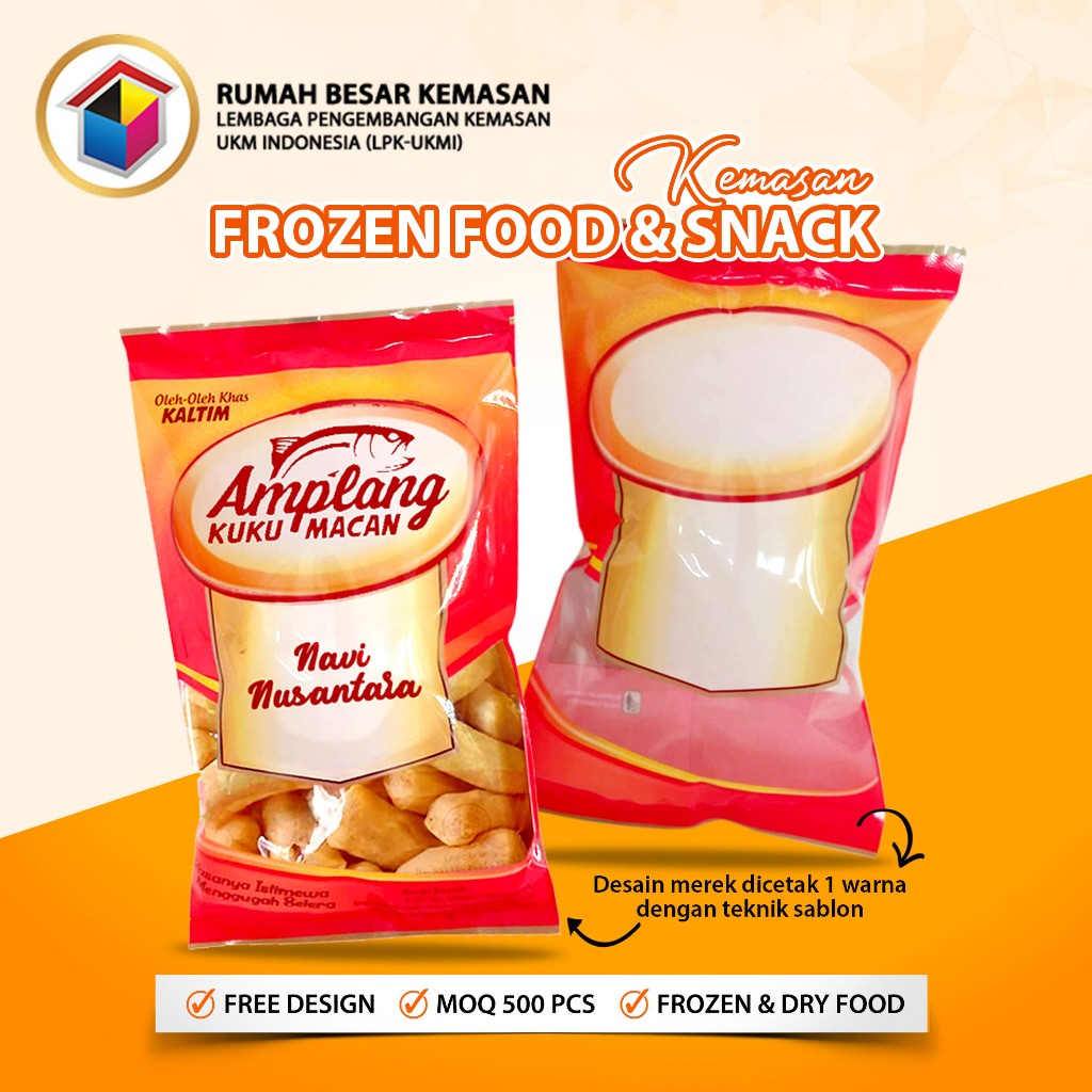 

Kemasan Modern Printing Rotogravure Untuk Snack Atau Frozen Merah