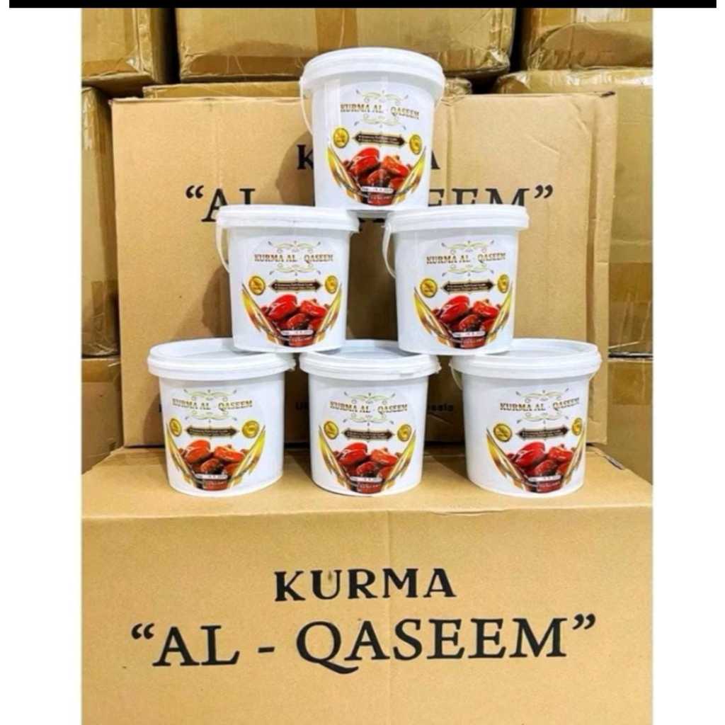 

(1 DUS) KURMA EL QASEEM 500GR ISI 24 EMBER / KURMA PREMIUM/ KURMA EMBER