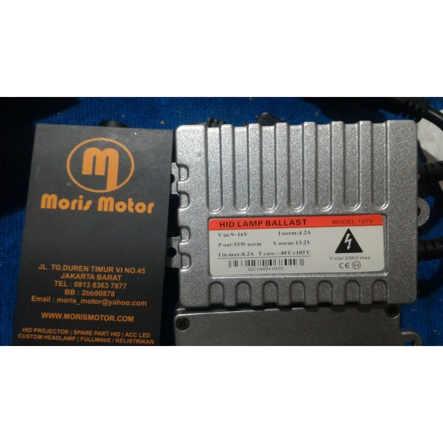 Ballast Hid Ac Moris 55w