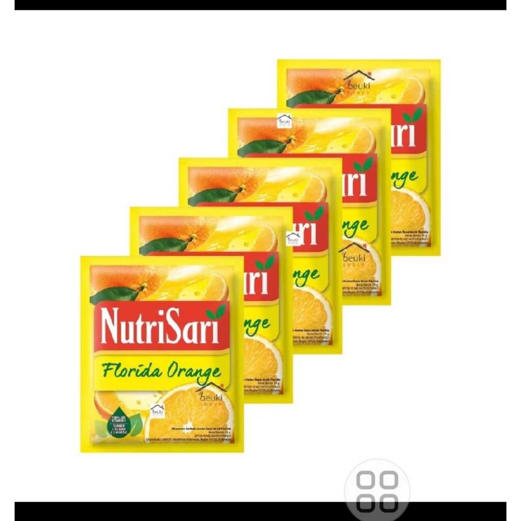

NutriSari Florida Orange 1 renceng isi 10
