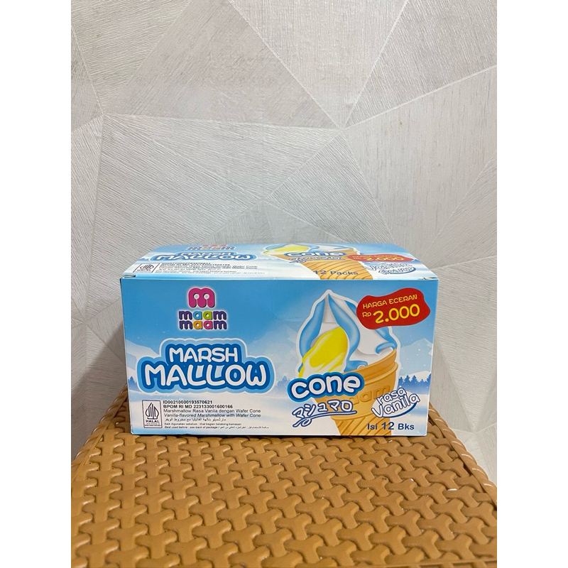 

marsmallow maam isi 12 pcs