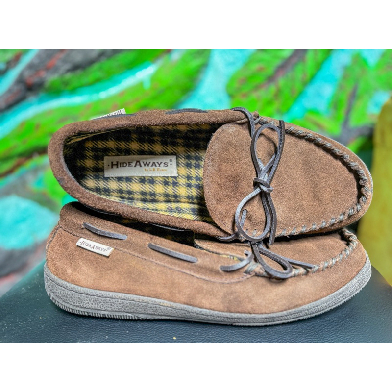 SEPATU SLIP ON SUEDE PRIA PRELOVED / SEPATU CASUAL KULIT PRIA