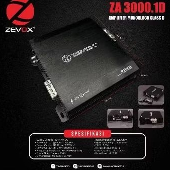 Monoblock Zevox ZA 3000.1 D - Amplifier Monoblock Klasa D