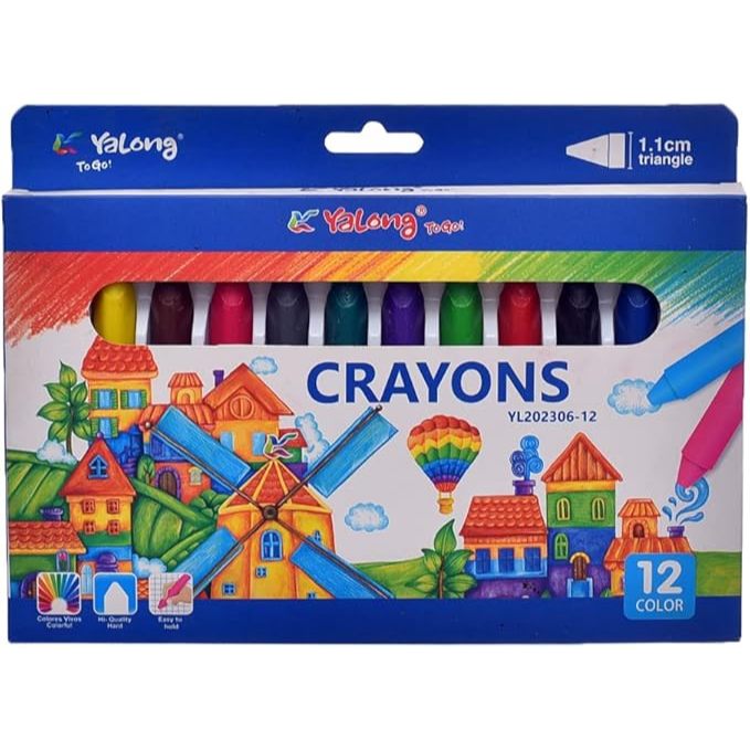 

12 Set 12 Buah crayon Pastel Minyak Berkualitas Tinggi Untuk Menggambar Dan Melukis - Multiwarna