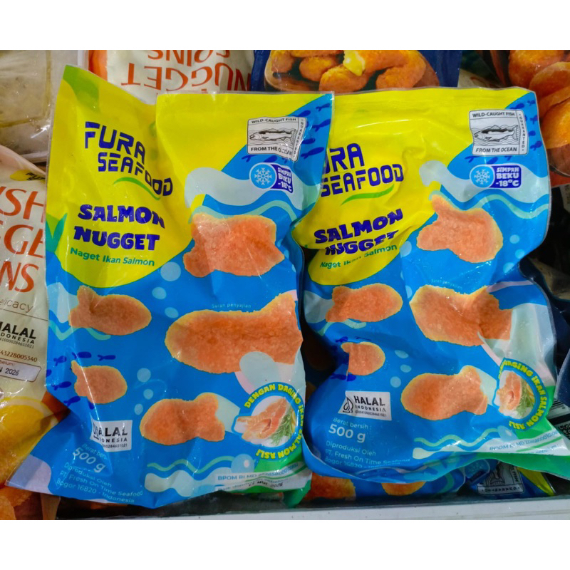 

Fura Salmon Nugget 500gr