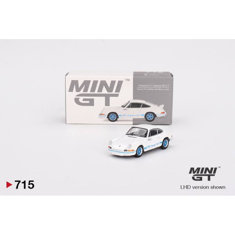 MINI GT PORSCHE 911 CARRERA RS 2.7 715 BOX VERSION