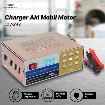Taffware Charger Aki Mobil 12V/24V 200AH - LD-002S