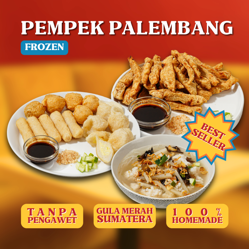 

Pempek Nyuko - Pempek Khas Palembang - Tanpa Pengawet dan Pewarna, Enak, Premium, Empek, Mpek