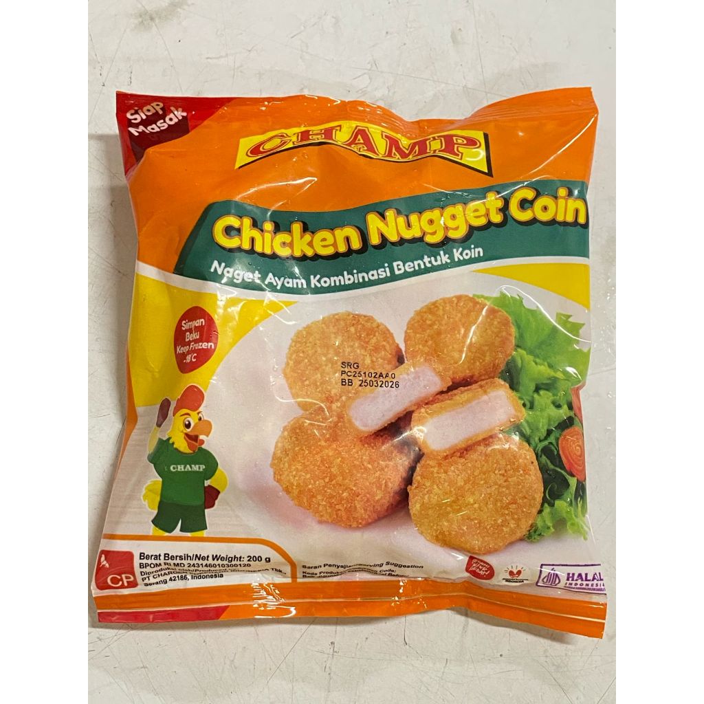 

champ chicken nugget coin