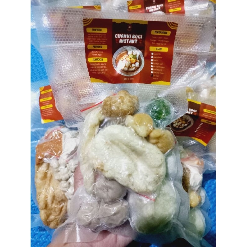 

CUANKI BAKSO ACI TERENAK | CUANKI BAKSO SAPI | BOCI ORIGINAL | BOCI AYAM SUWIR PEDAS | BOCI TETELAN @BAKSOACIYUMMI PEDAS GURIH NAGIH [CEK DESKRIPSI]