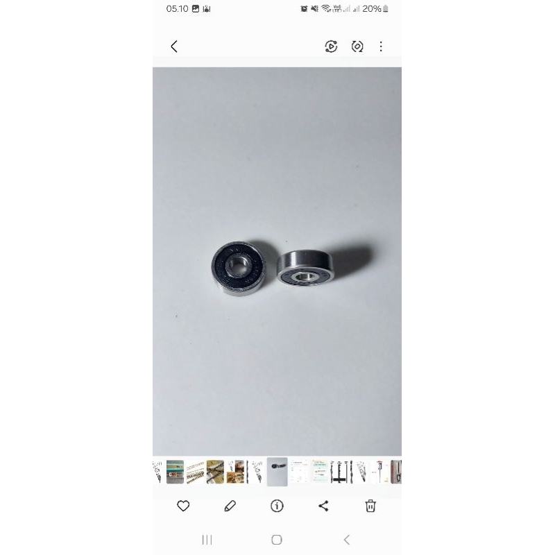 bearing laher scroll saw Sparepart scroll saw