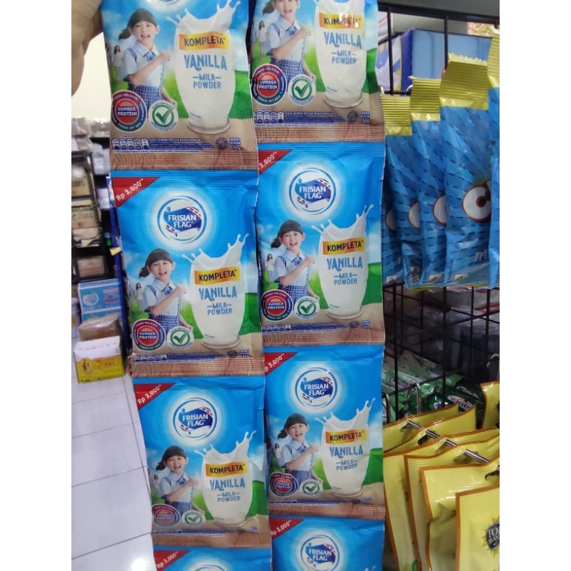 

Susu Bubuk Frisian Flag Vanilla 30g